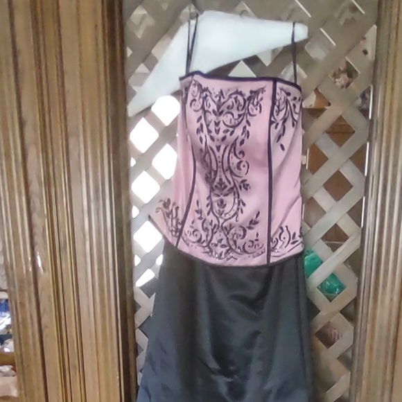Vtg  Scott McClintock strapless formal dress size 6 Use - Picture 1 of 9